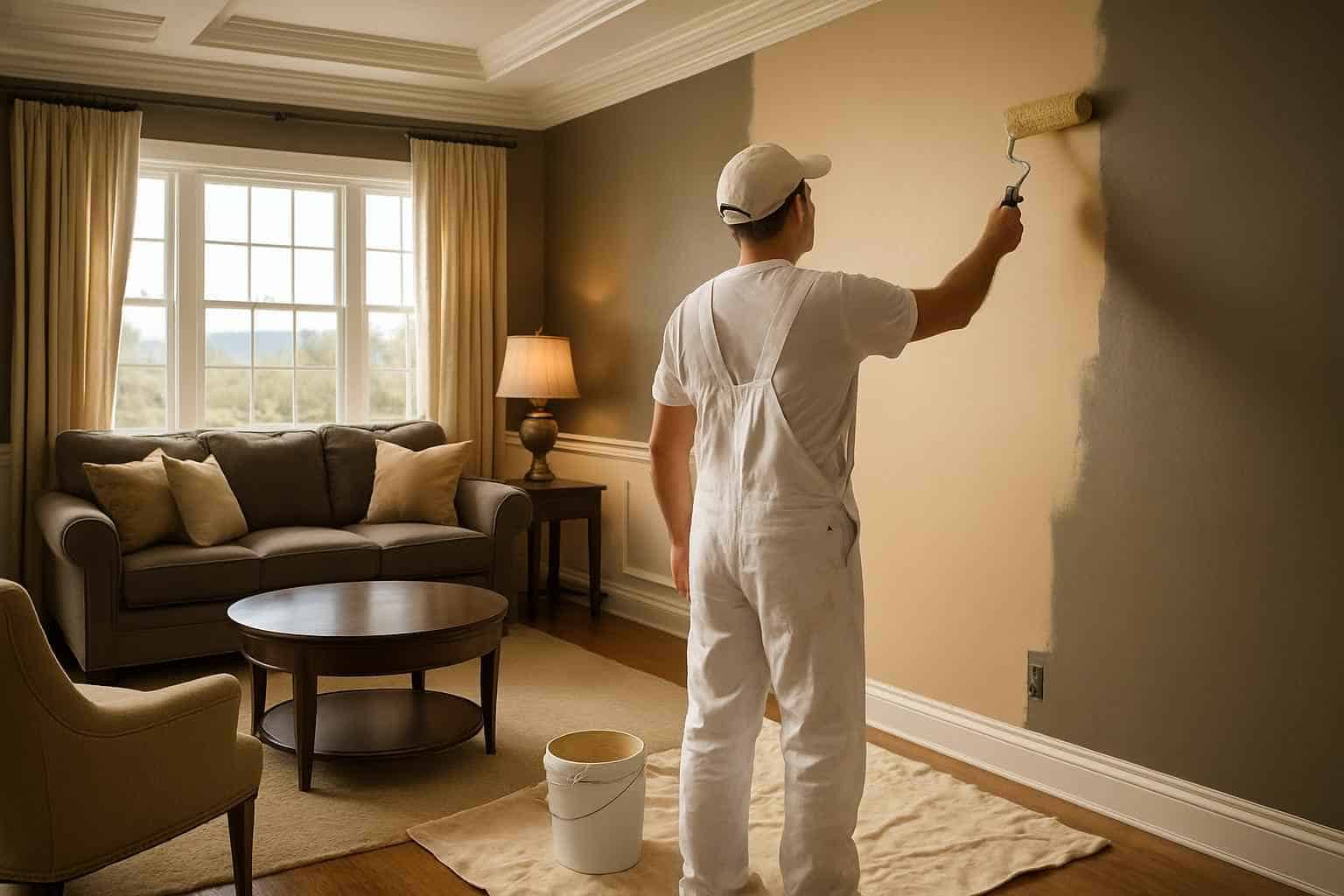 Interior Painting Company in Round Mountain TX
