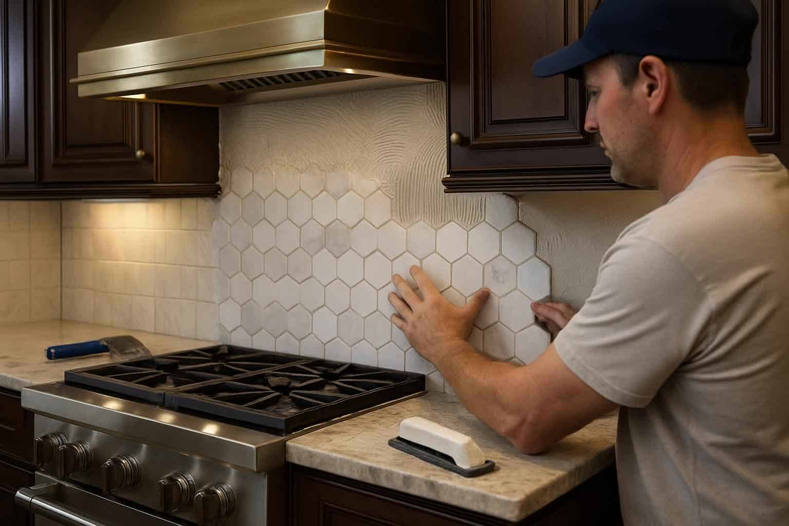 Kitchen Backsplash Tile Installer in Boerne TX