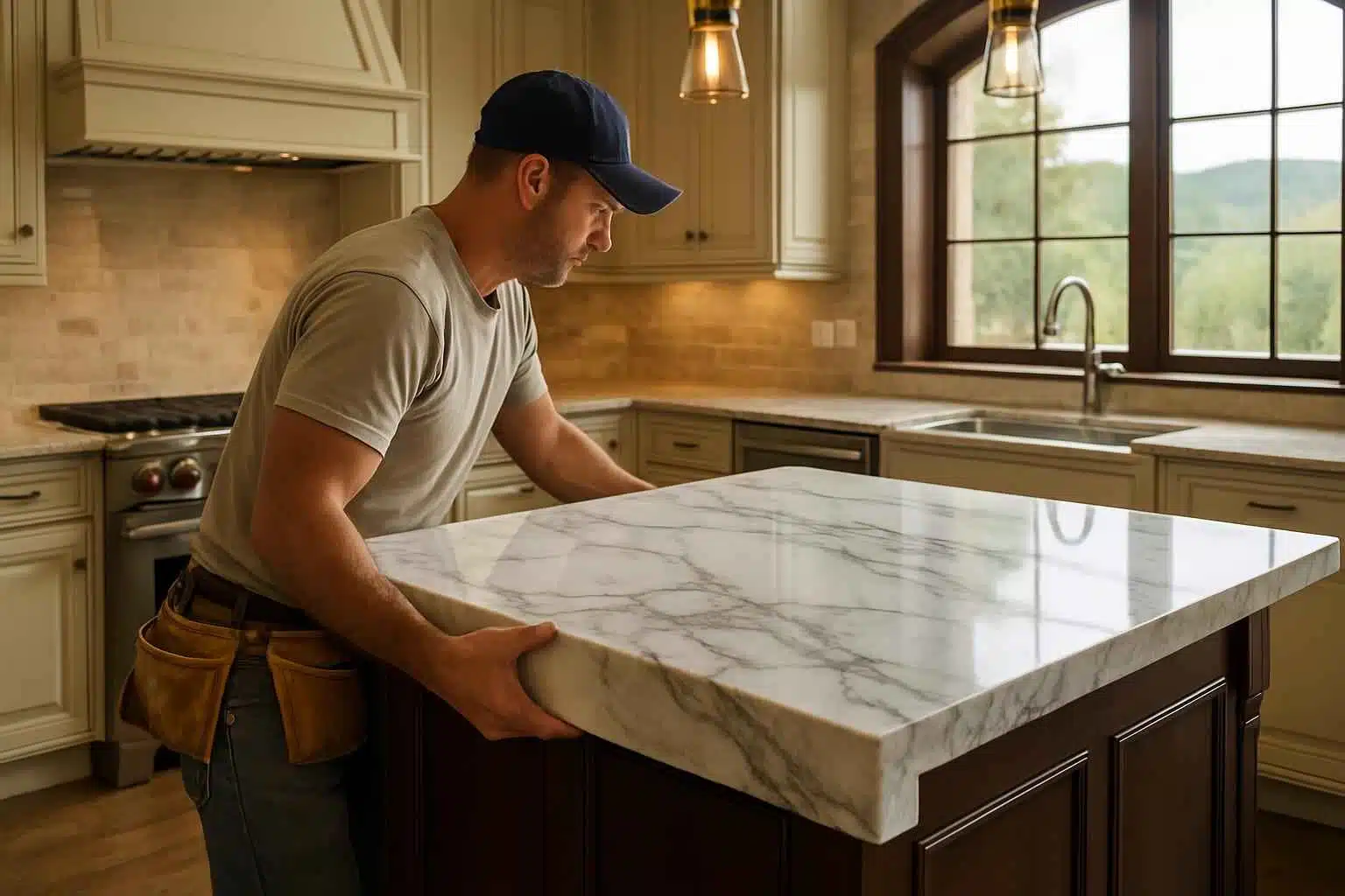 Kitchen Countertop Installation Service in Round Mountain TX