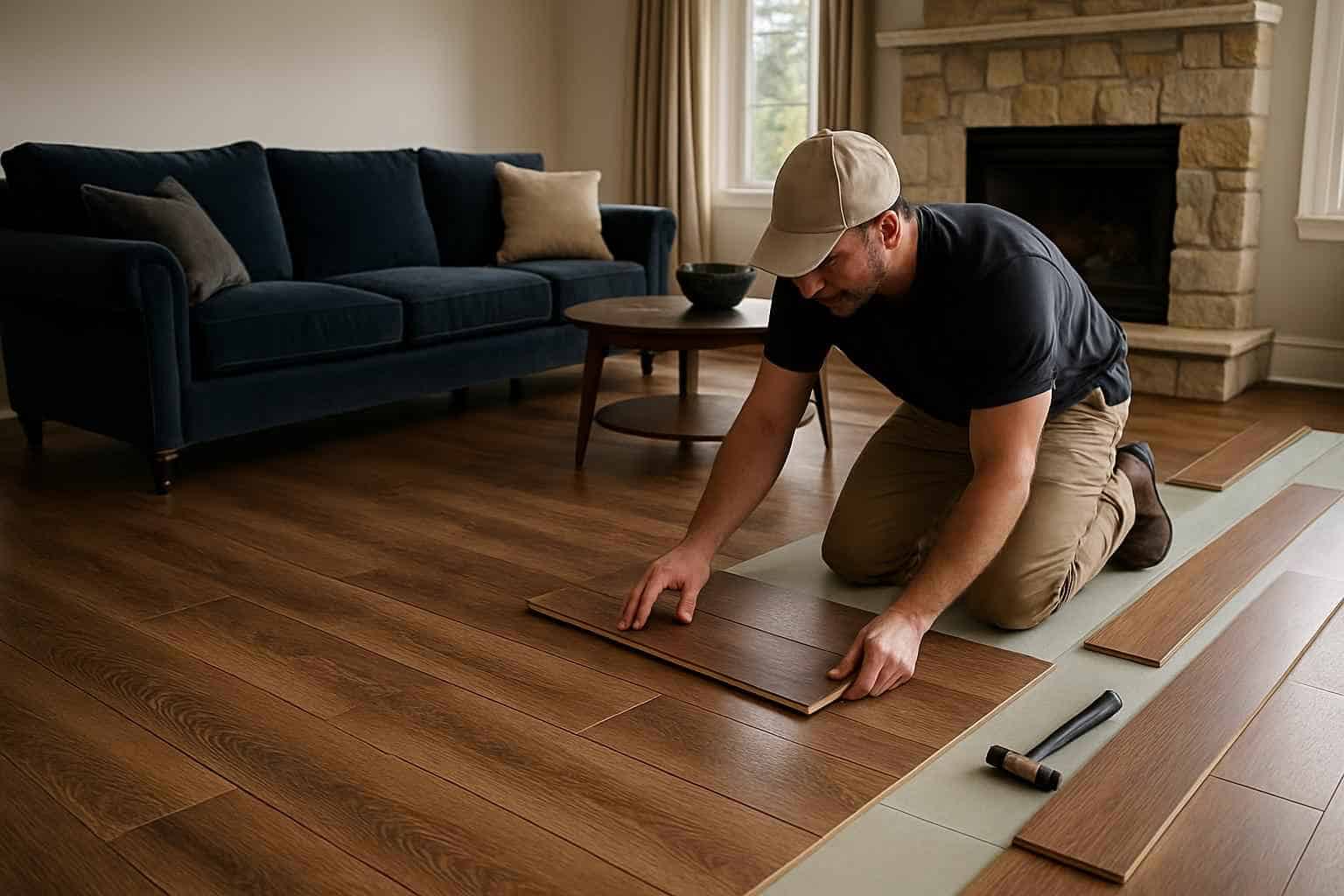 Laminate Flooring Installer in Hunt TX