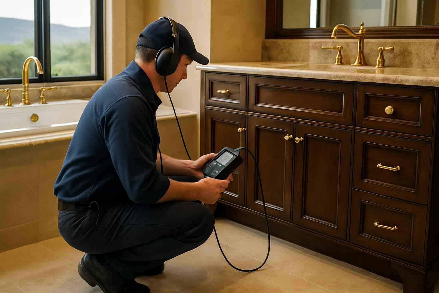 Leak Detection Service in Round Mountain TX