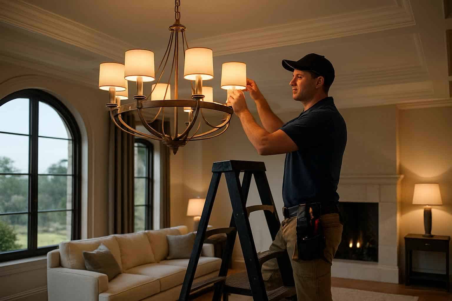 Electrical Contractor In Round Mountain TX Lighting Installation Service in Round Mountain TX