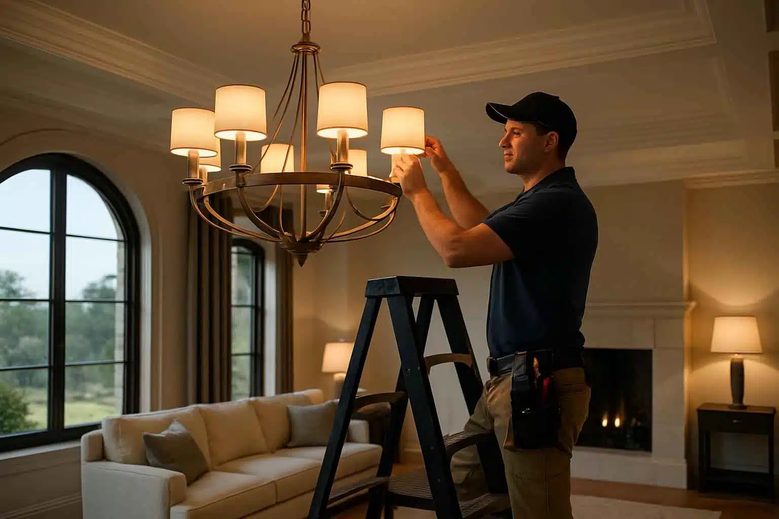 Lighting Installation Service in Round Mountain TX
