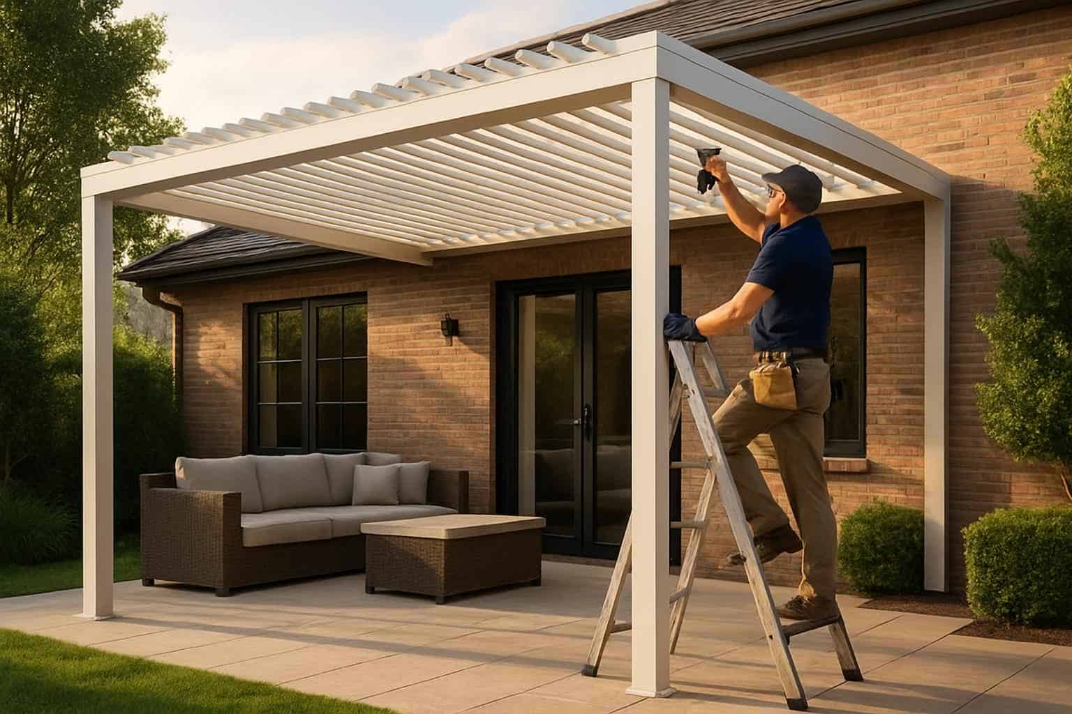 Louvered Patio Cover Installer in Cypress Mill TX