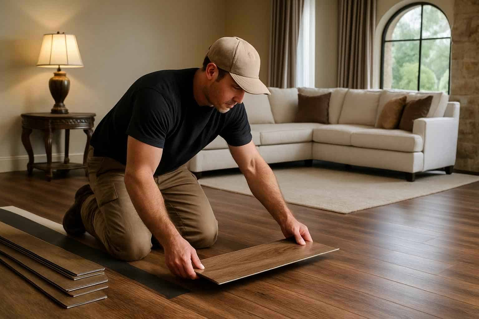 Luxury Vinyl Plank Installer in Hunt TX