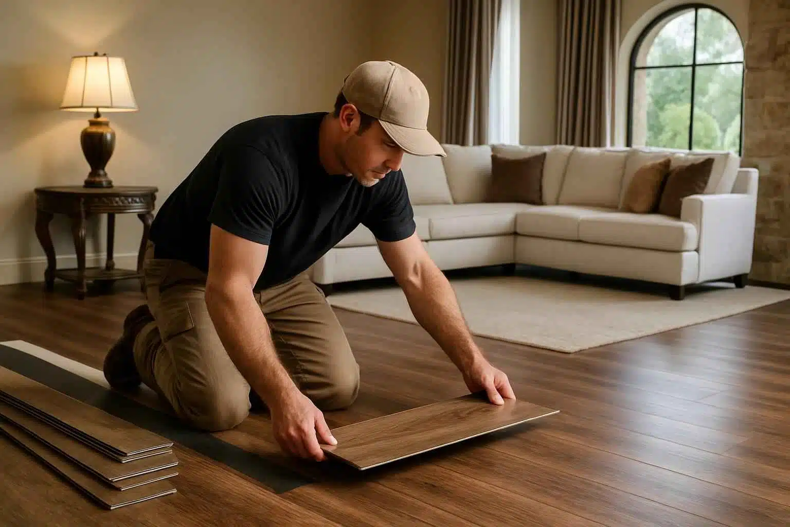 Luxury Vinyl Plank Installer in Hunt TX