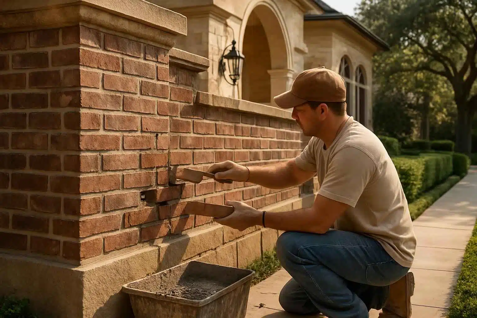 Masonry Repair Service in Cypress Mill TX