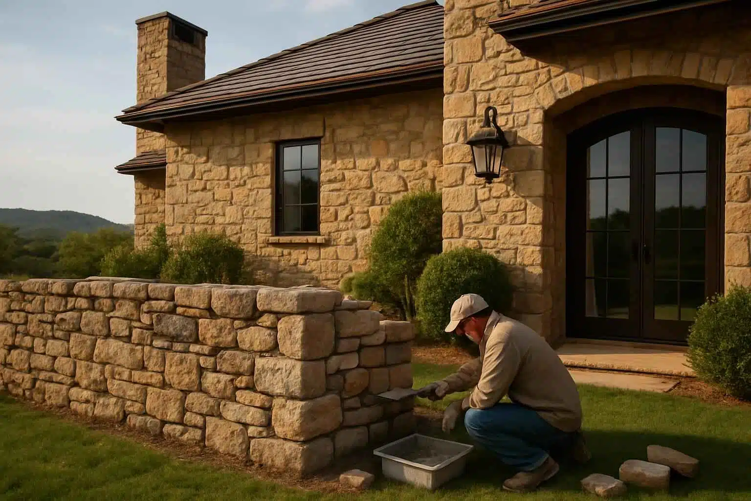 Masonry Repair Service in Round Mountain TX