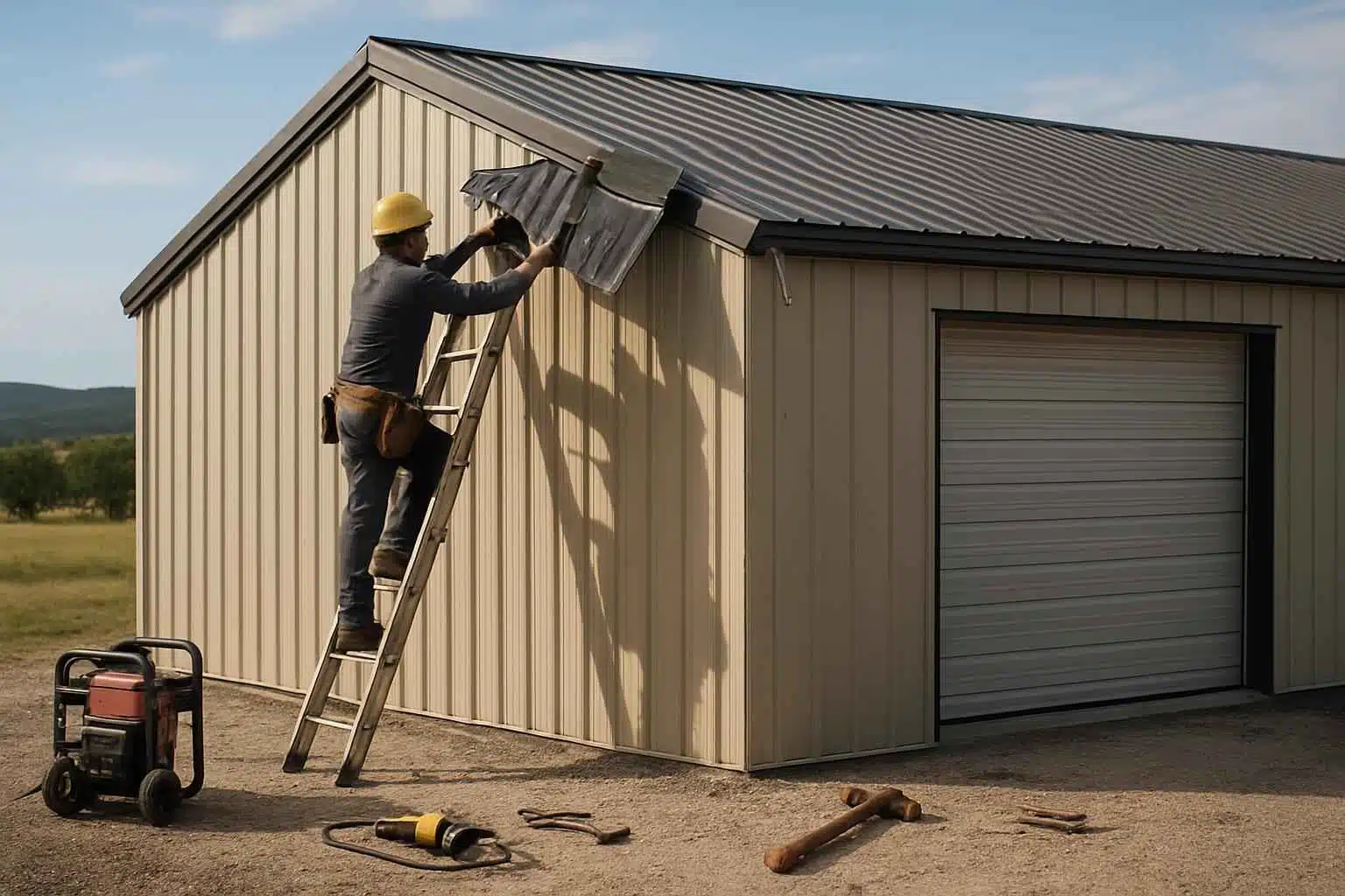 Metal Building Repair Service in Hunt TX