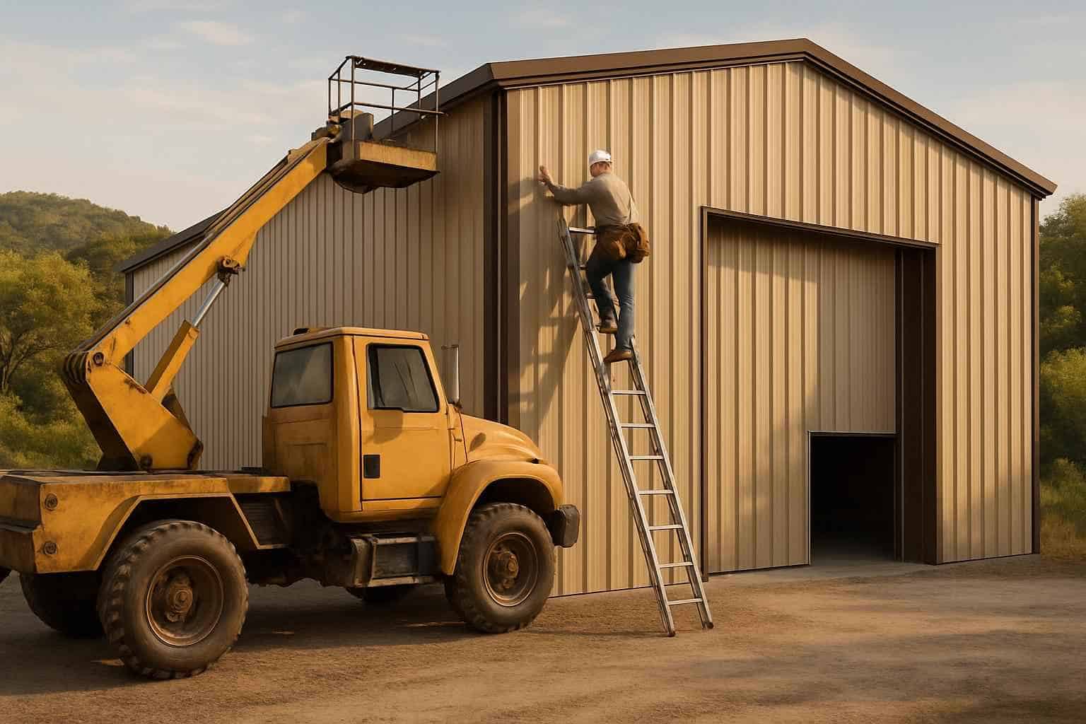 Metal Building Construction Contractor In Mountain Home TX Metal Building Repair Service in Mountain Home TX