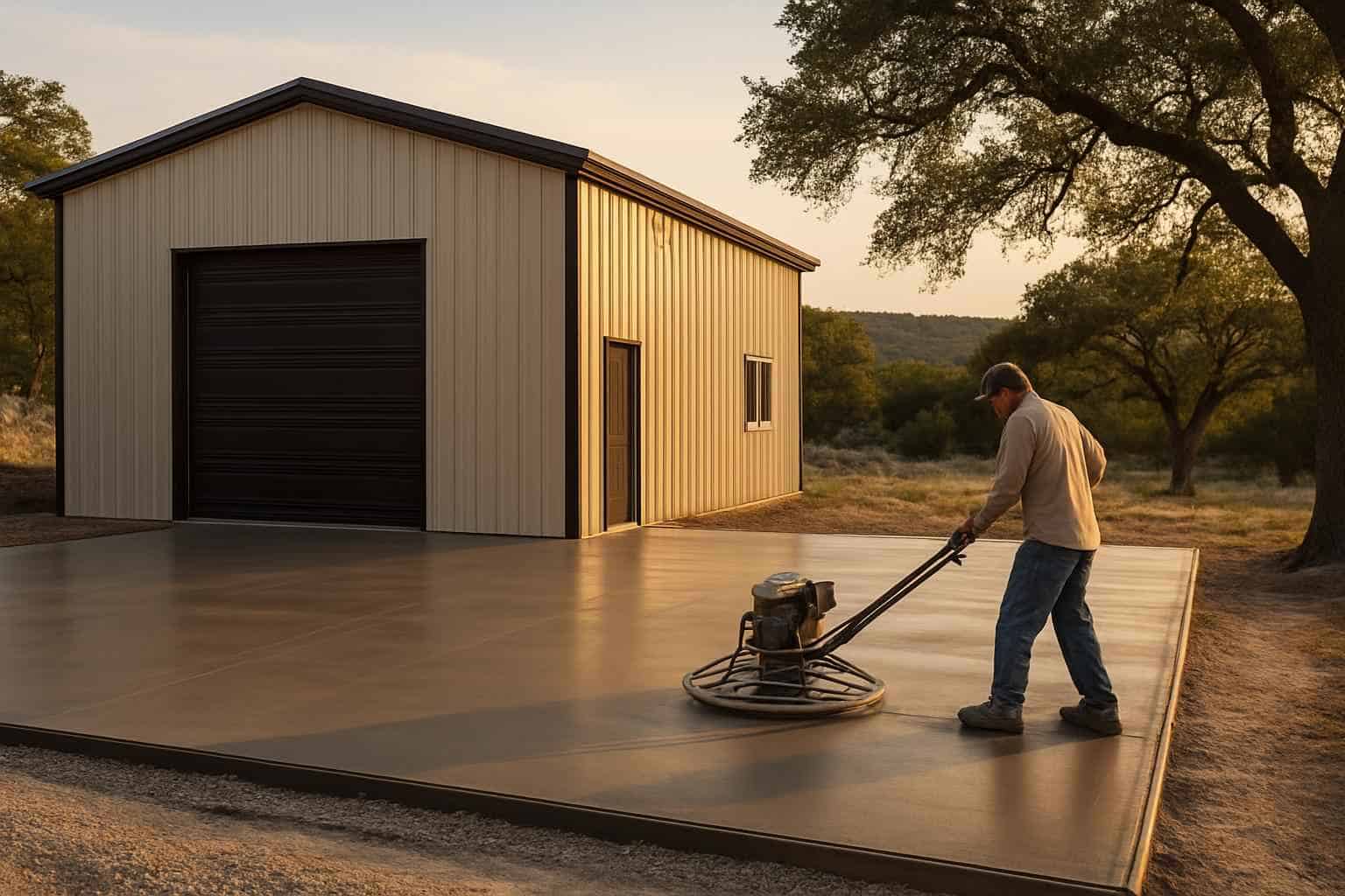 Metal Building Construction Contractor In Mountain Home TX Metal Building Slab Contractor in Mountain Home TX