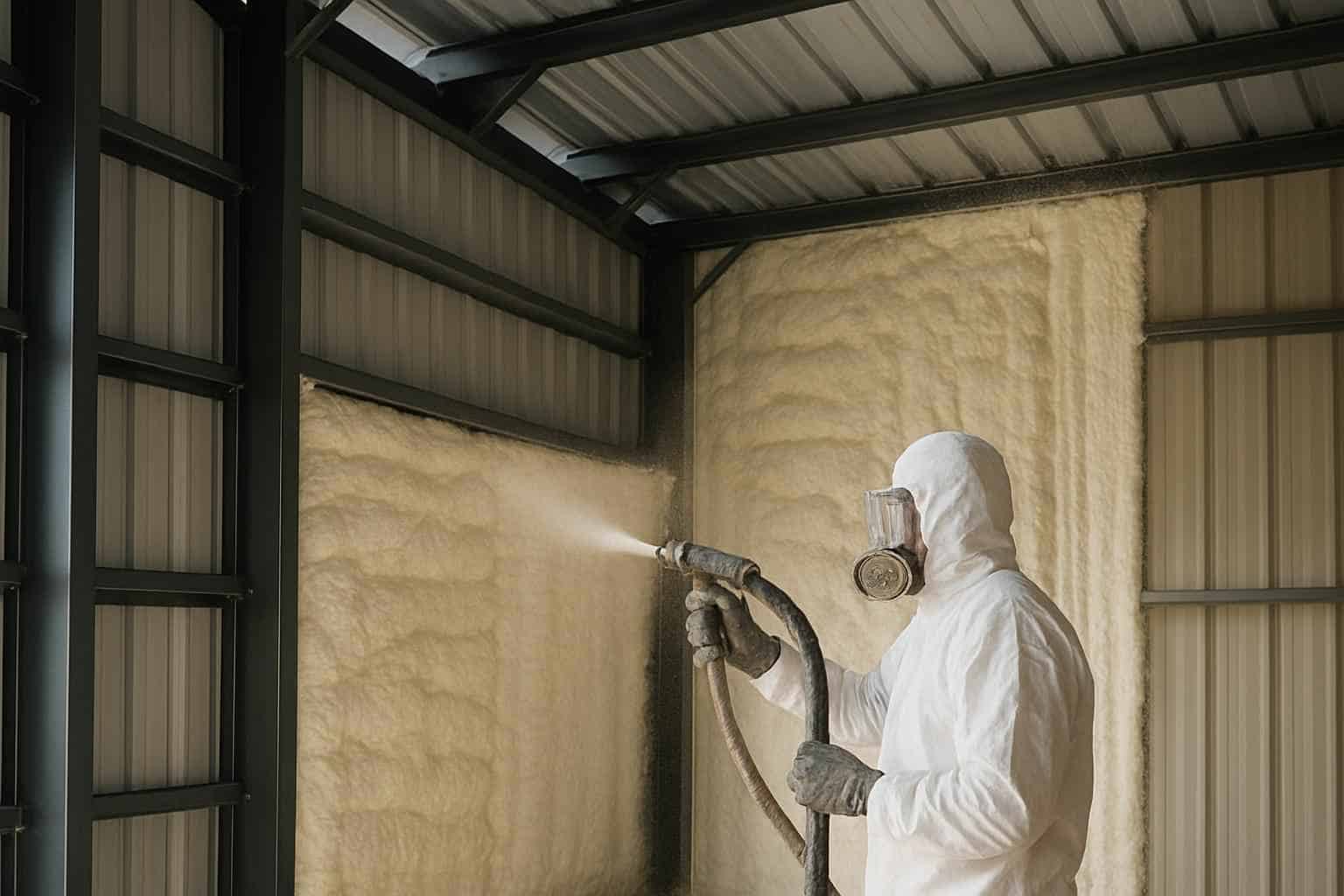 Metal Building Spray Foam Contractor in Cypress Mill TX
