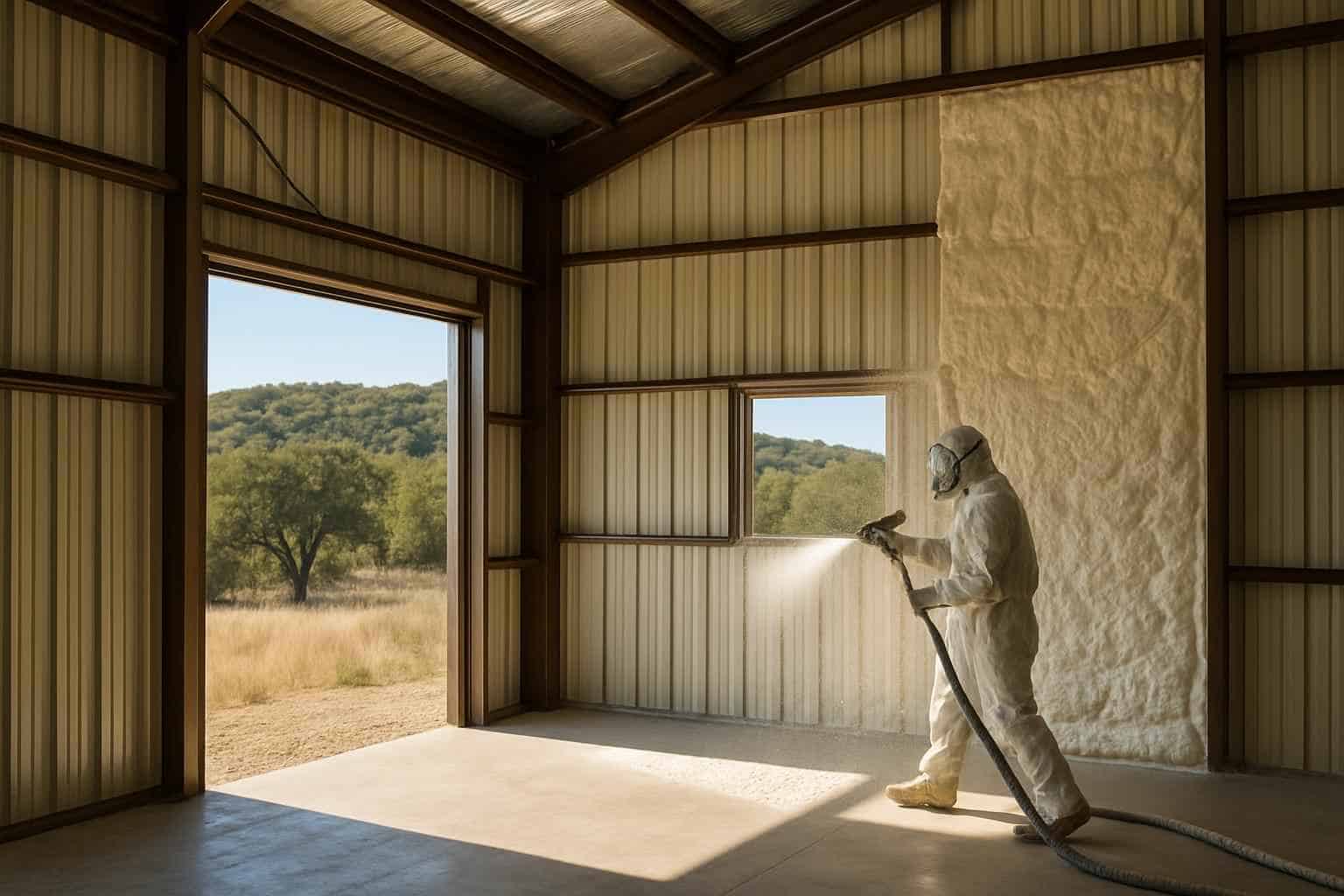 Metal Building Spray Foam Contractor in Mountain Home TX