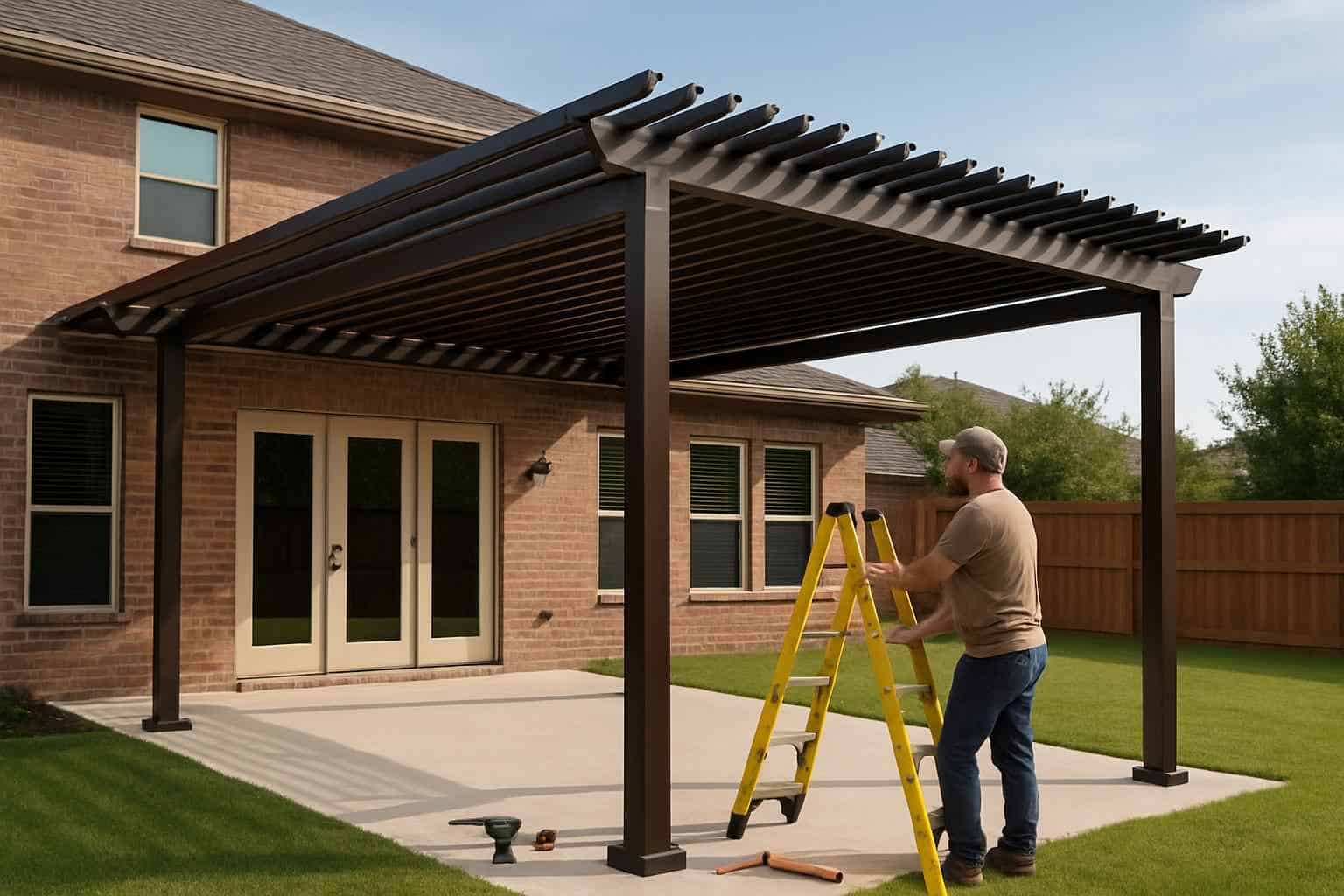 Metal Pergola Builder in Cypress Mill TX