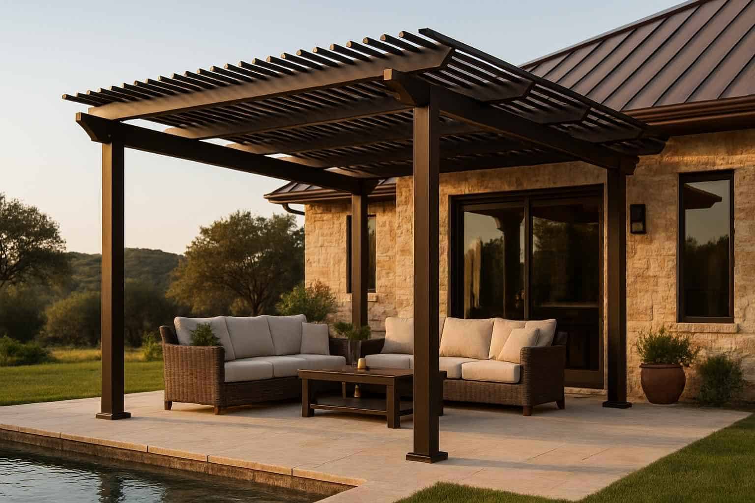 Metal Pergola Builder in Round Mountain TX