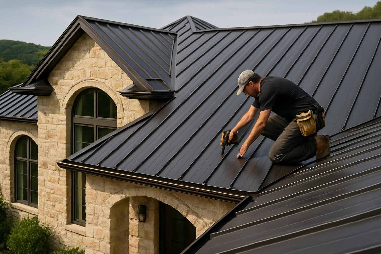 Metal Roof Installation Service in Hunt TX