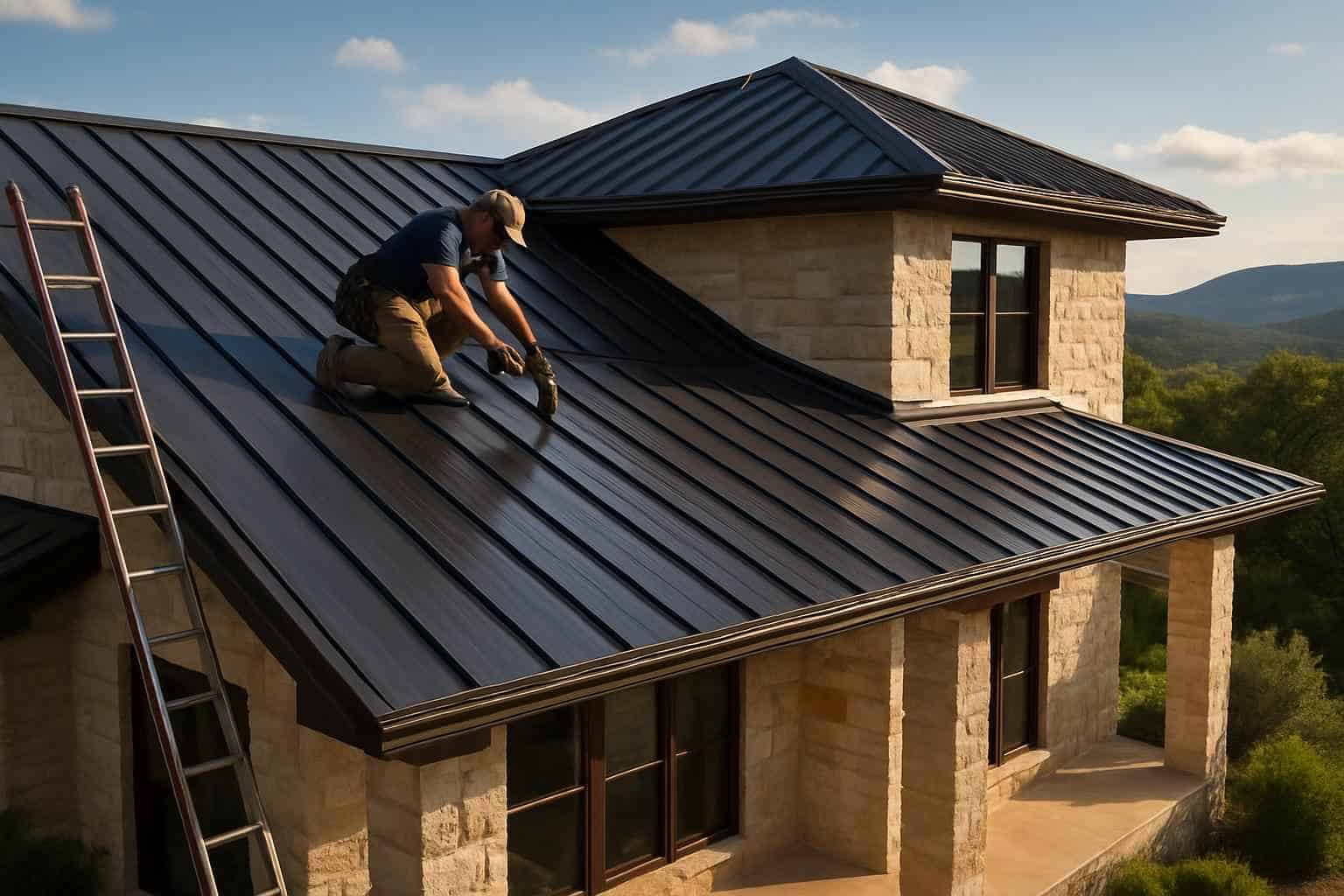 Metal Building Construction Contractor In Mountain Home TX Metal Roof Installation Service in Mountain Home TX