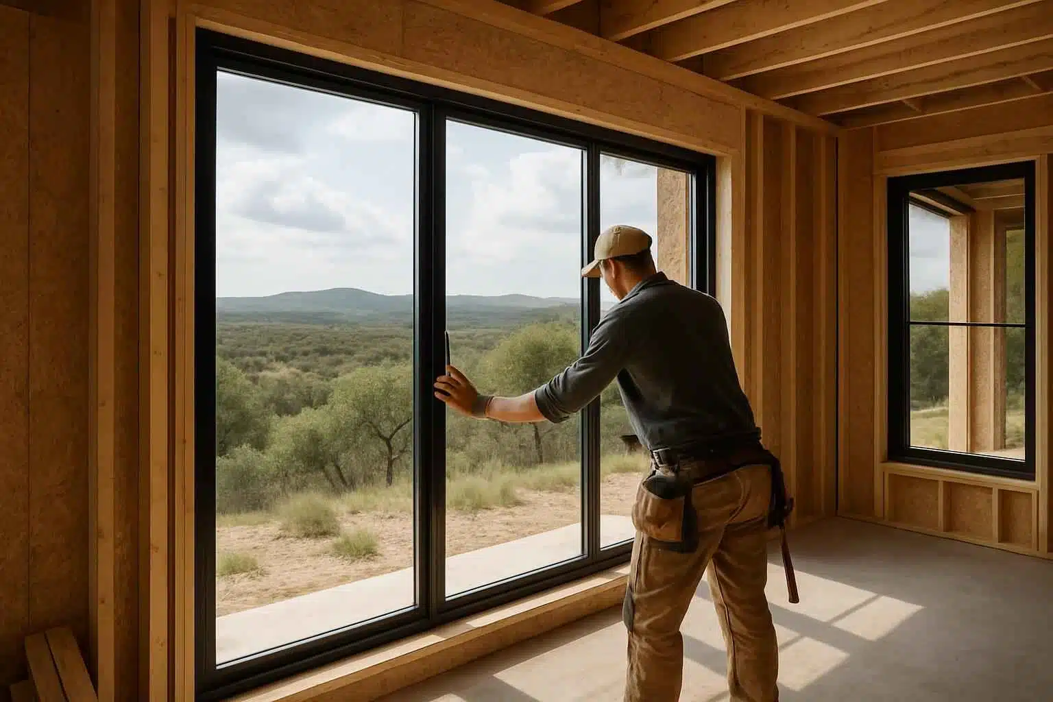 New Construction Window Installation in Round Mountain TX