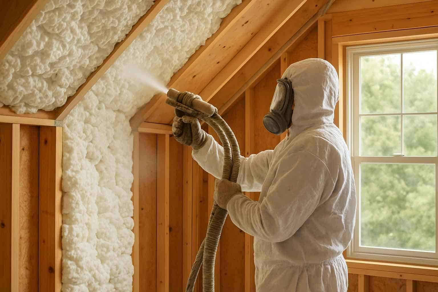 Spray Foam Insulation Contractor In Hunt TX Open Cell Spray Foam Company in Hunt TX