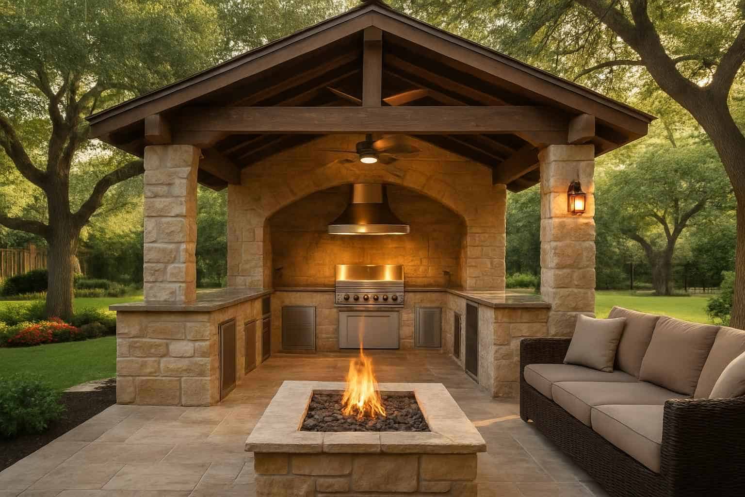 Outdoor Kitchen Patio Builder in Boerne TX
