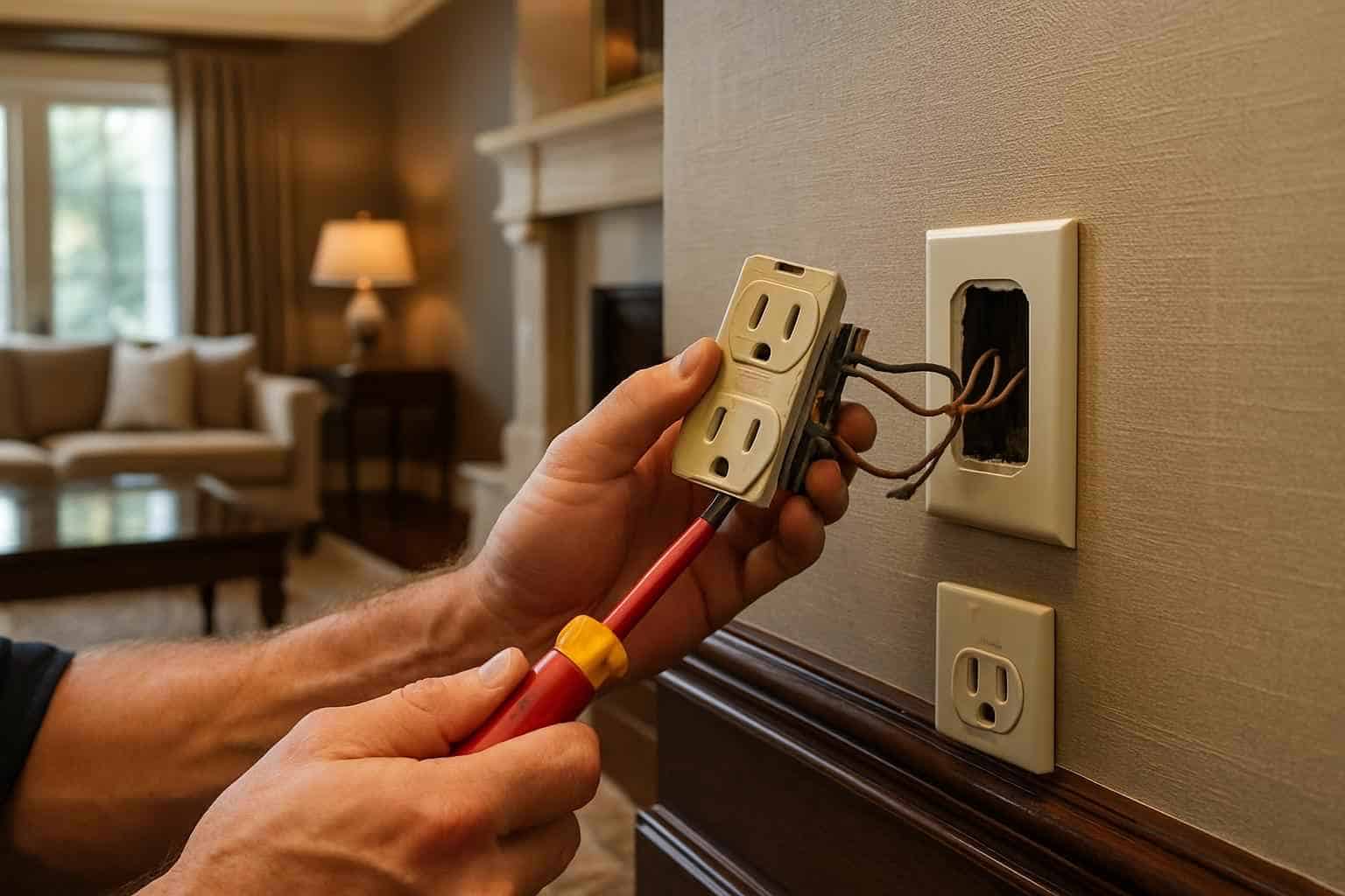 Outlet Repair Service in Cypress Mill TX