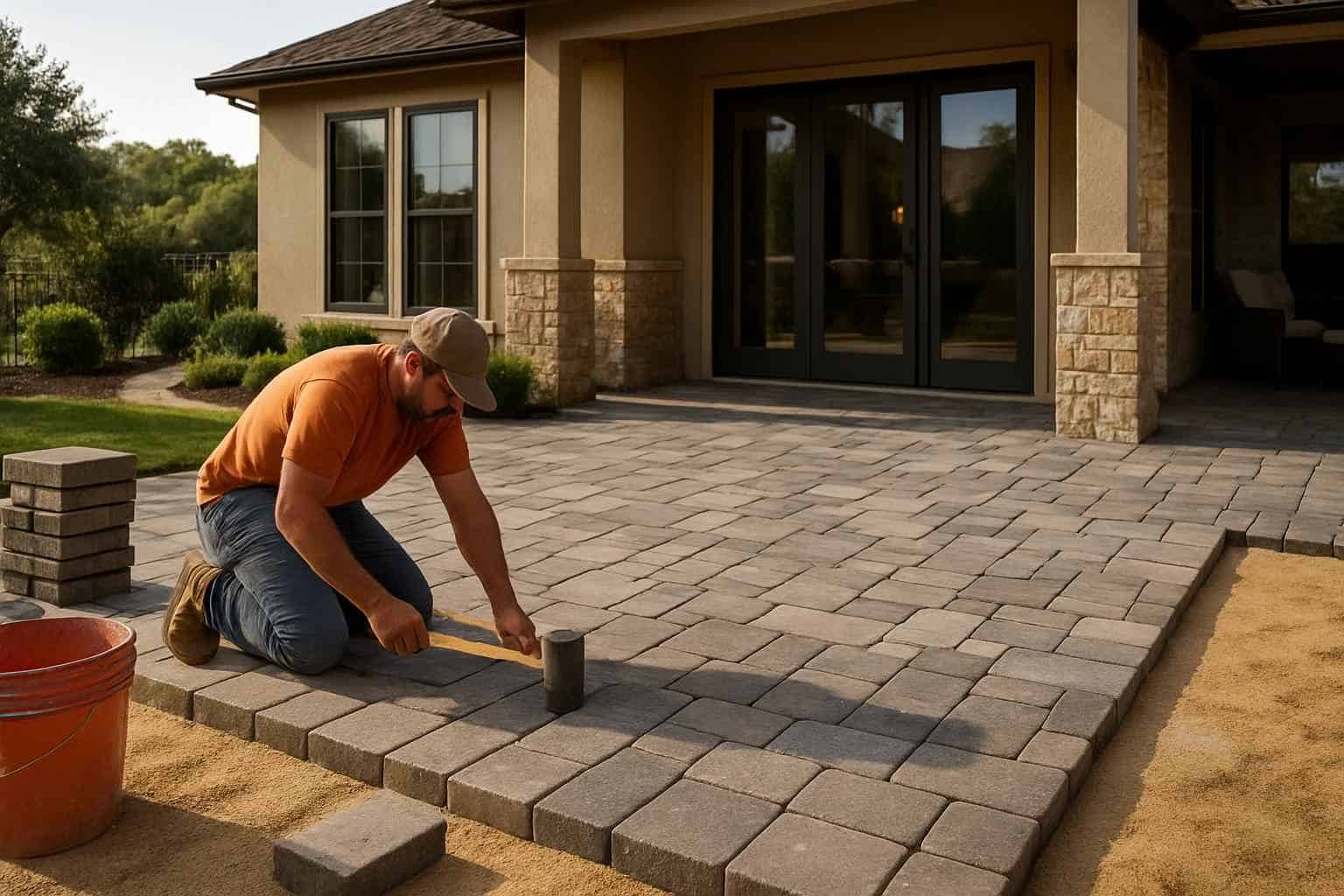 Paver Patio Installation Company in Boerne TX