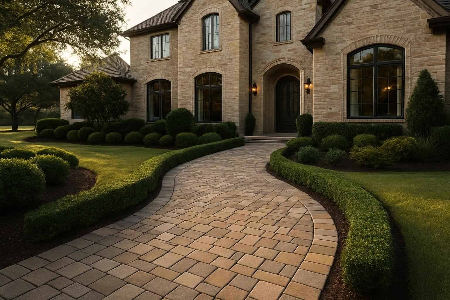 Paver Walkway Installation Service in Cypress Mill TX