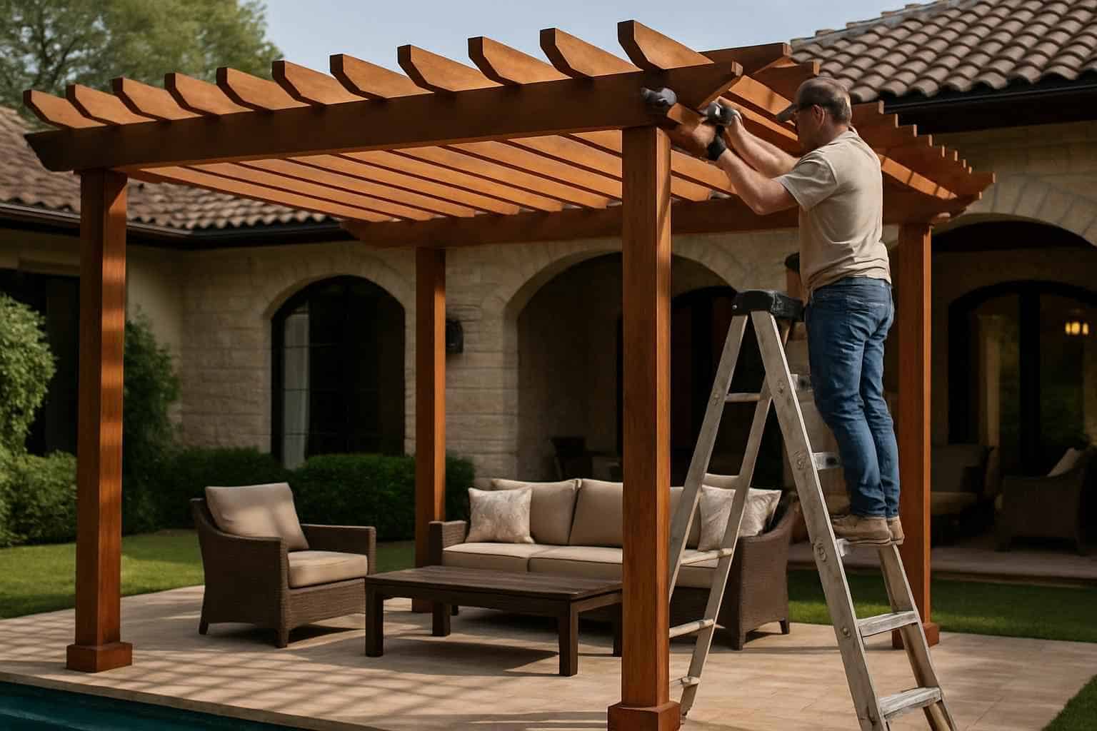 Pergola Repair Service in Hunt TX