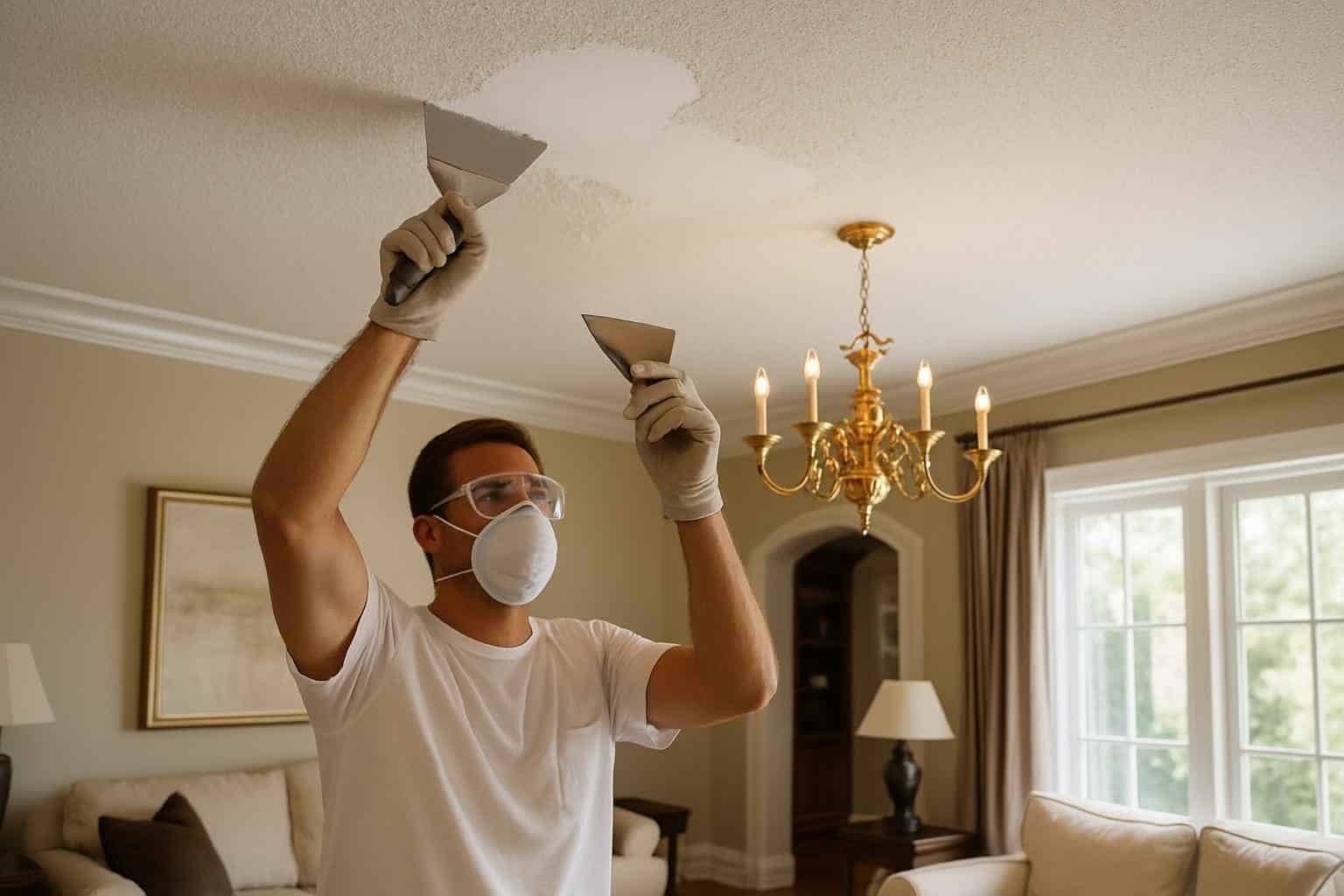 Popcorn Ceiling Removal Service in Boerne TX