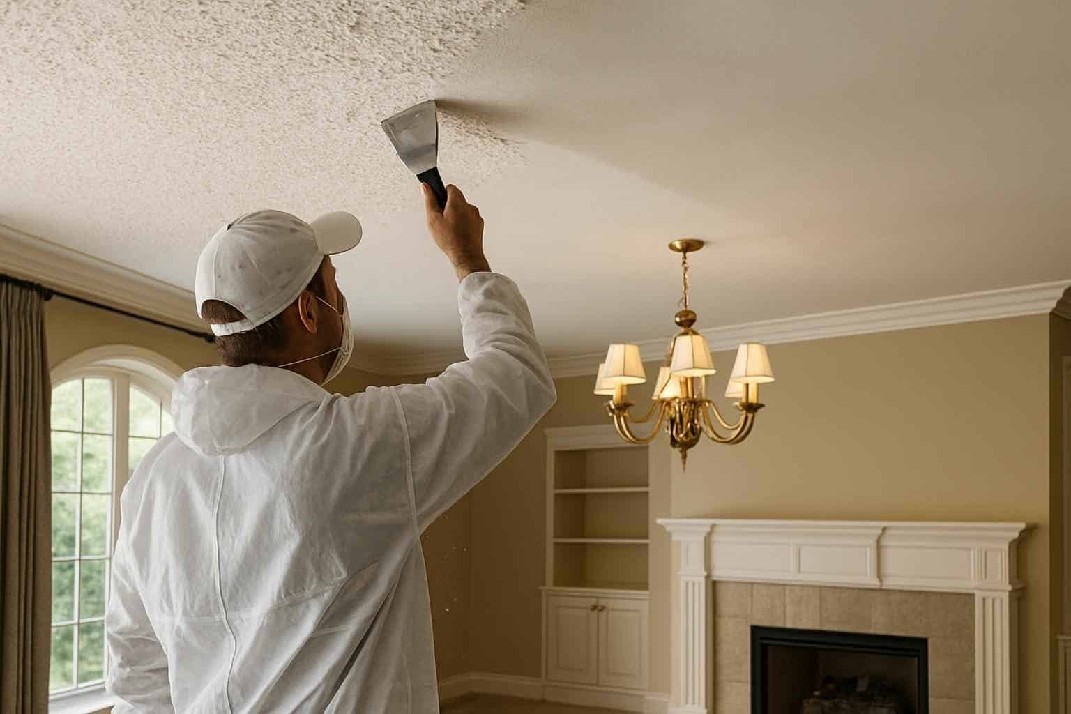 Popcorn Ceiling Removal Service in Cypress Mill TX