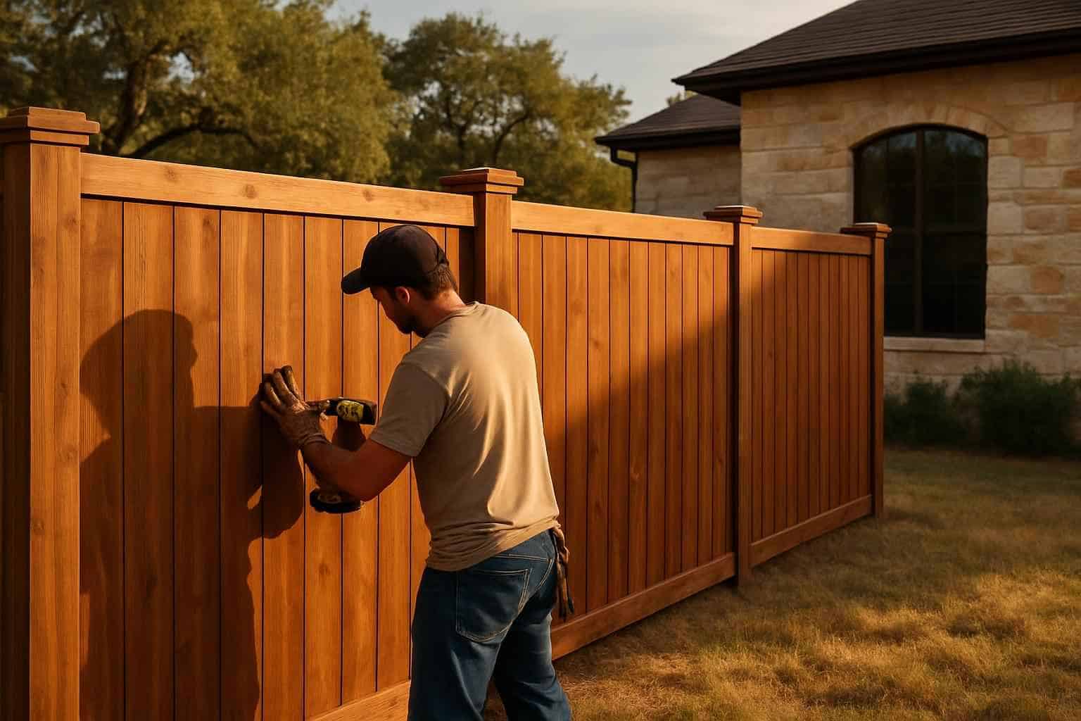 Fence Installation Contractor In Kendalia TX Privacy Fence Installer in Kendalia TX