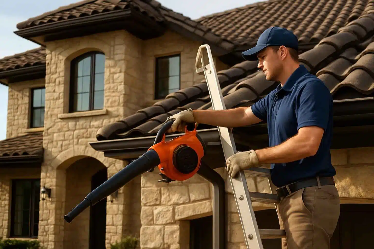 Rain Gutter Cleaning Service in Boerne TX