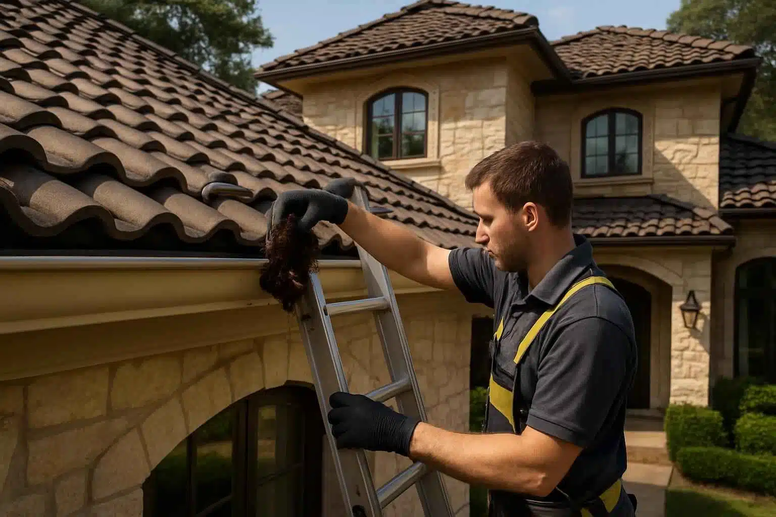 Gutter Installation Contractor In Hunt TX Rain Gutter Cleaning Service in Hunt TX