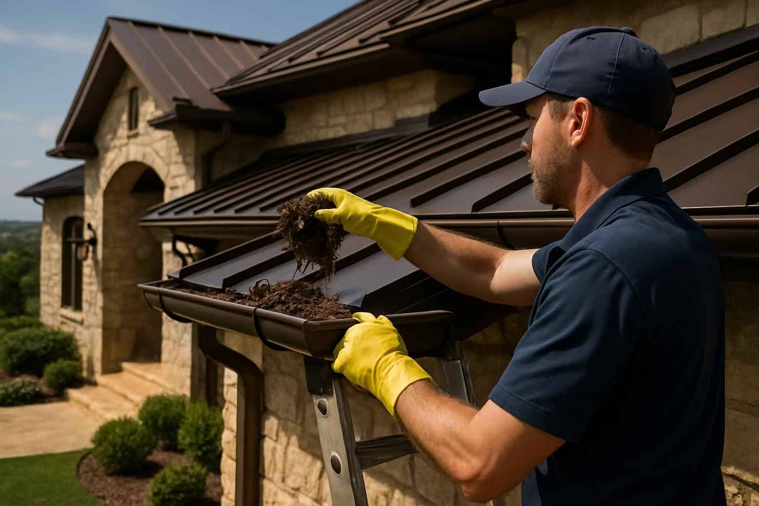 Gutter Installation Contractor In Mountain Home TX Rain Gutter Cleaning Service in Mountain Home TX