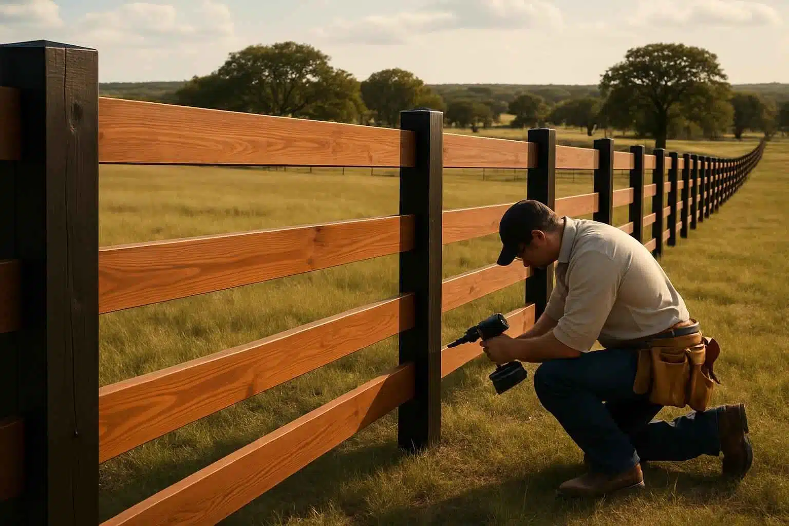 Fence Installation Contractor In Cypress Mill TX Ranch Fence Builder in Cypress Mill TX