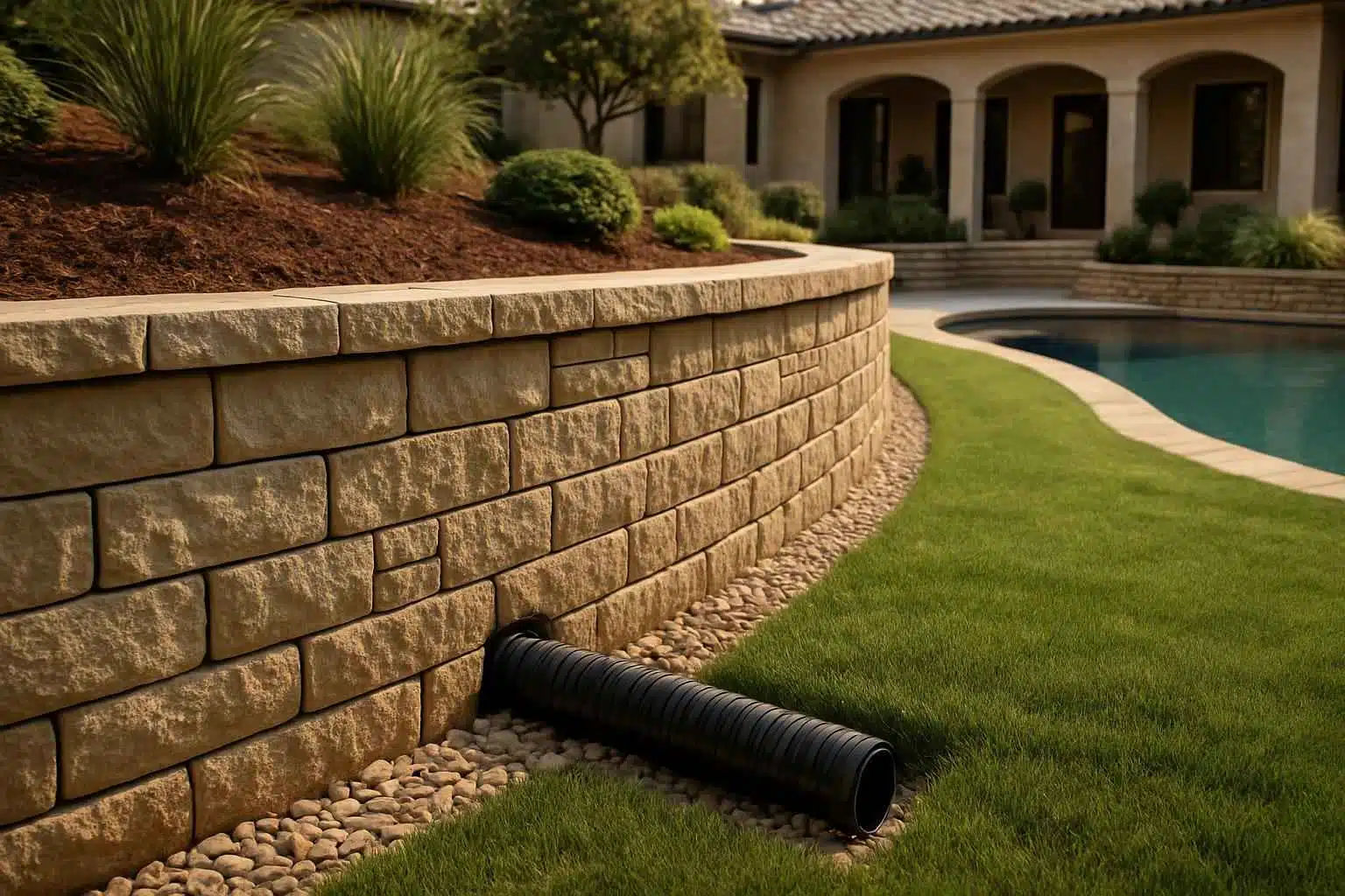 Retaining Wall Contractor In Boerne TX Retaining Wall Drainage Service in Boerne TX