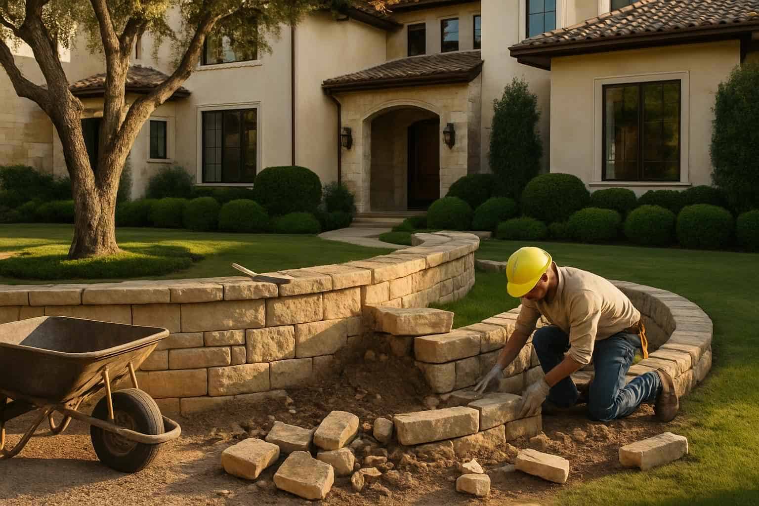 Retaining Wall Repair Service in Mountain Home TX