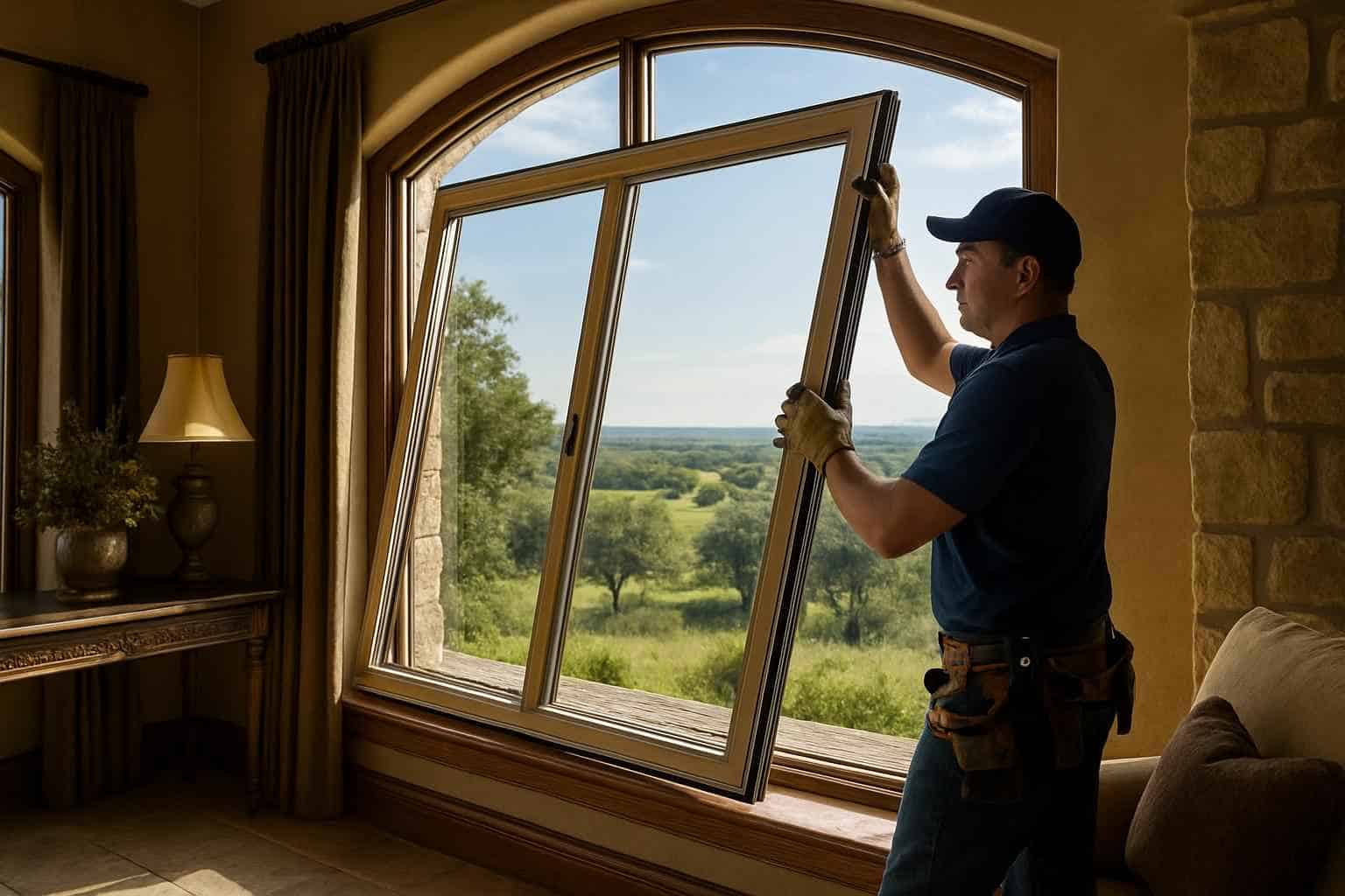 Custom Window Installation Contractor In Mountain Home TX Retrofit Window Installation Service in Mountain Home TX