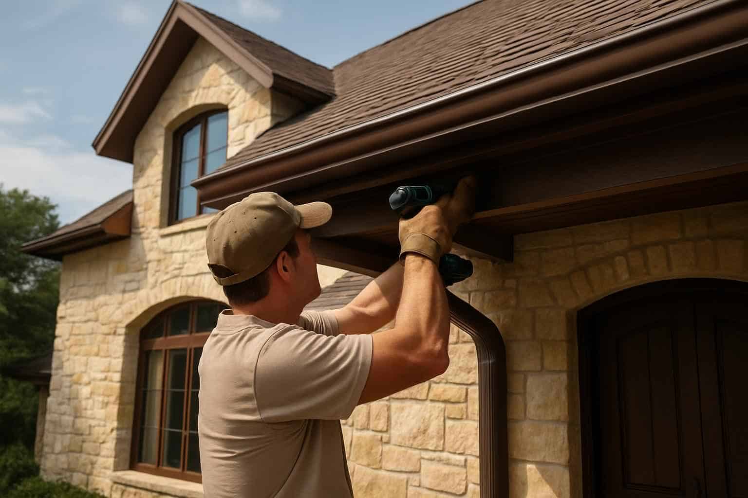 Seamless Gutter Installer in Kendalia TX