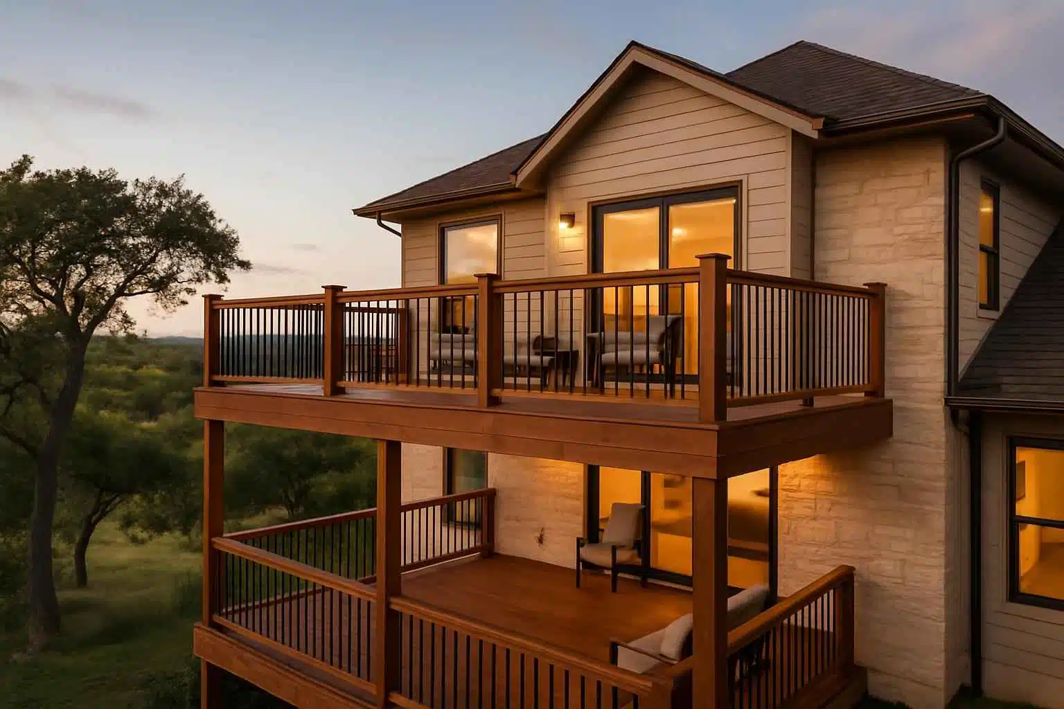 Second Story Deck Builder in Kendalia TX