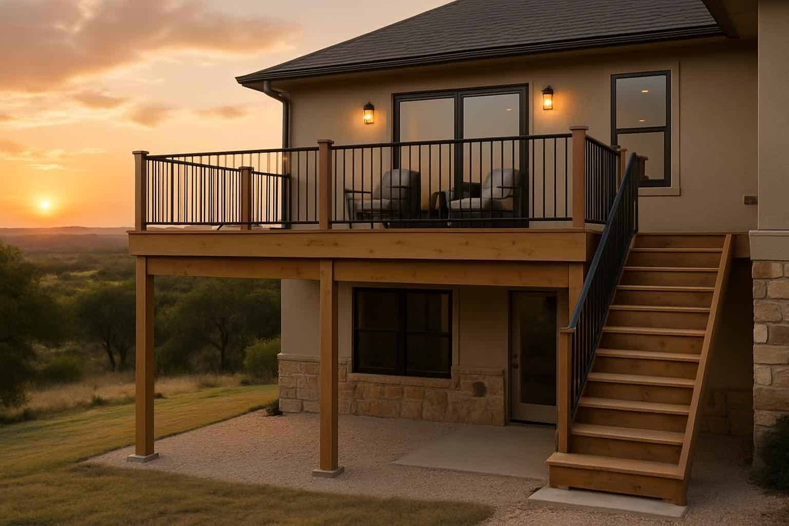 Second Story Deck Builder in Round Mountain TX