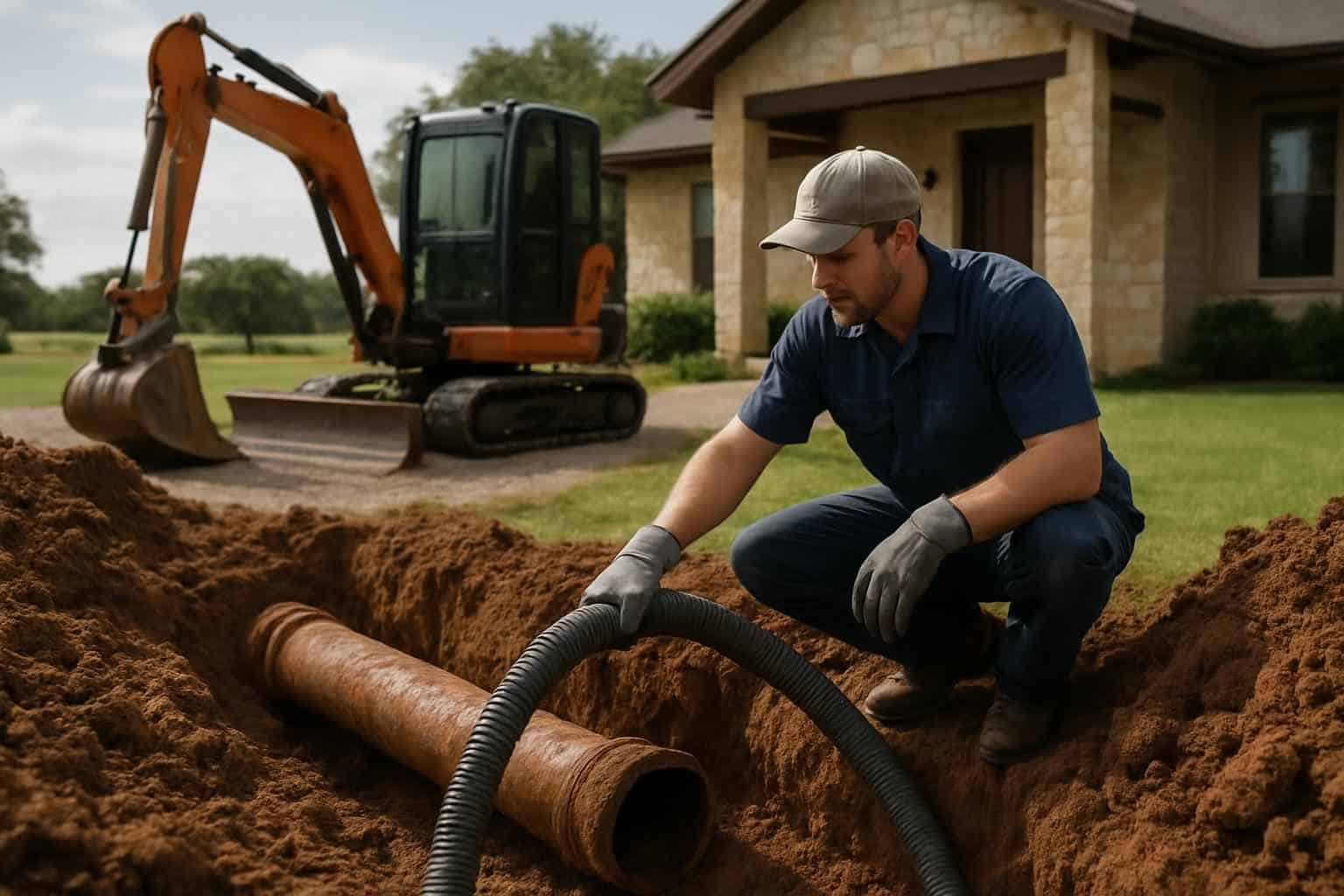Sewer Line Repair Company in Kendalia TX