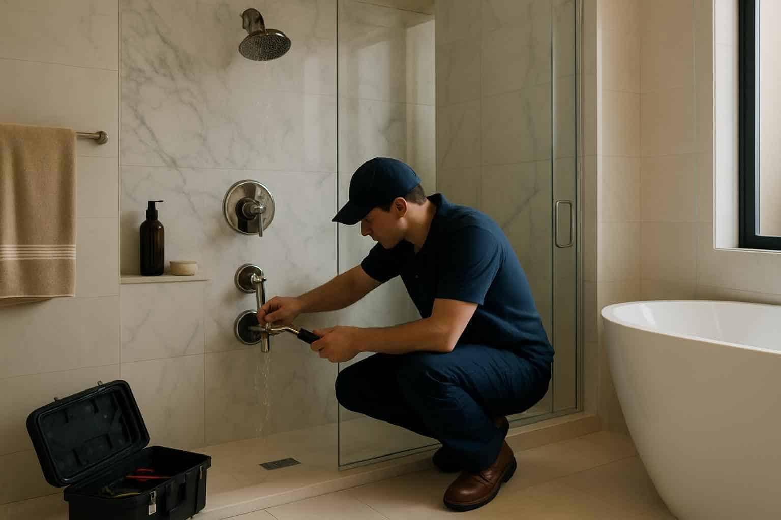 Shower Leak Repair Service in Hunt TX