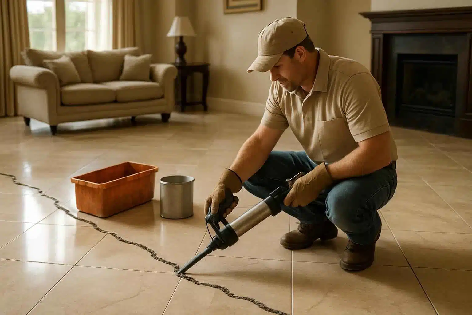 Concrete Repair Contractor In Boerne TX Slab Crack Repair Service in Boerne TX