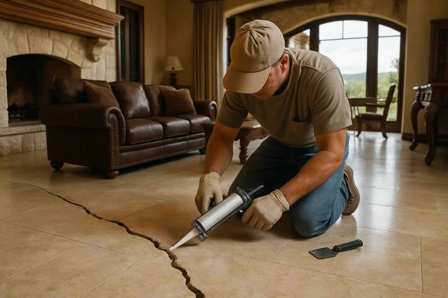 Concrete Repair Contractor In Mountain Home TX Slab Crack Repair Service in Mountain Home TX