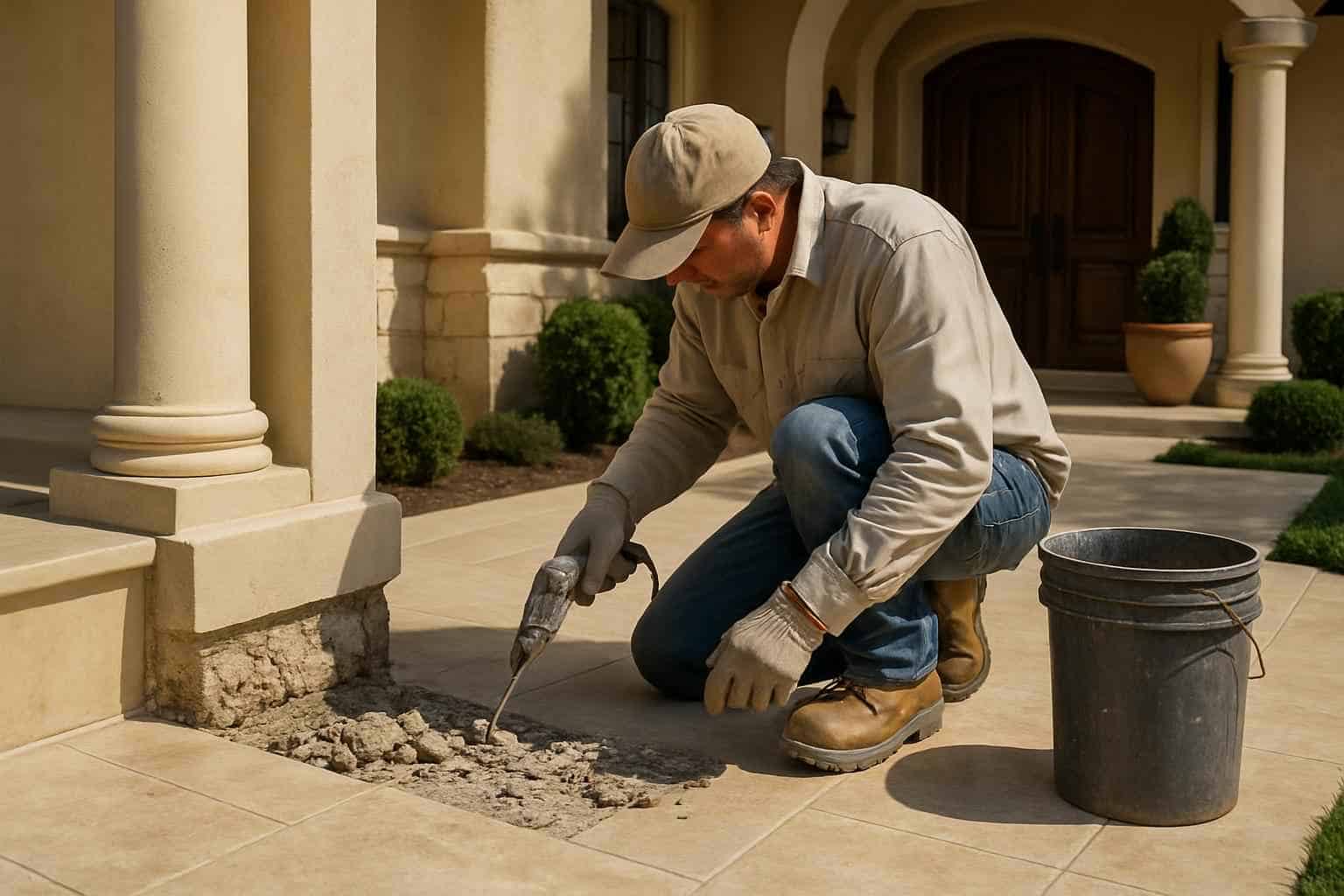 Spalling Concrete Repair Service in Boerne TX