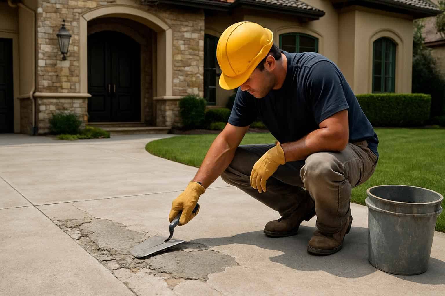 Spalling Concrete Repair Service in Cypress Mill TX