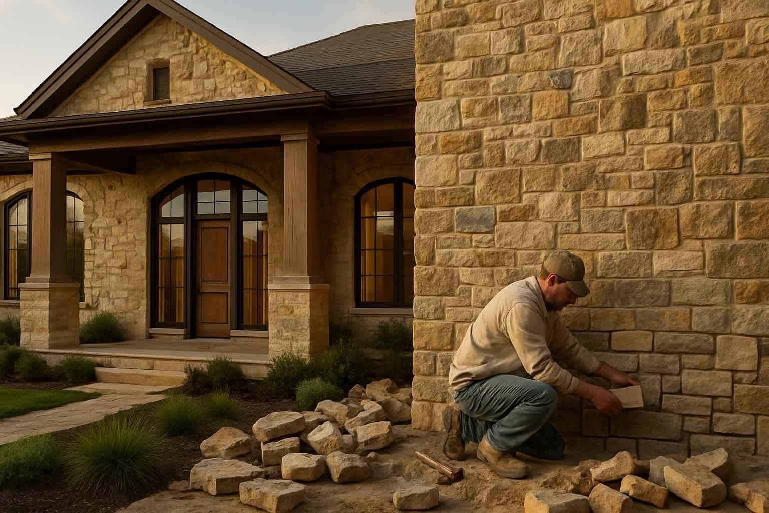 Stone Masonry Contractor in Round Mountain TX