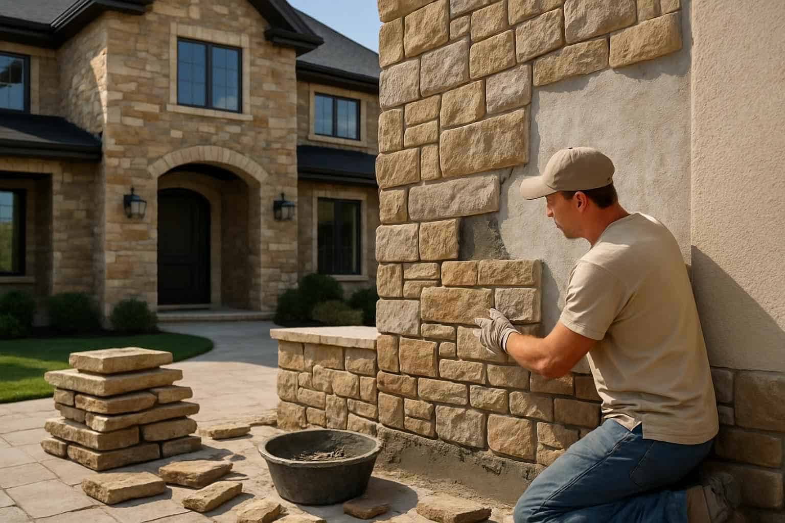 Stone Veneer Installation Service in Mountain Home TX
