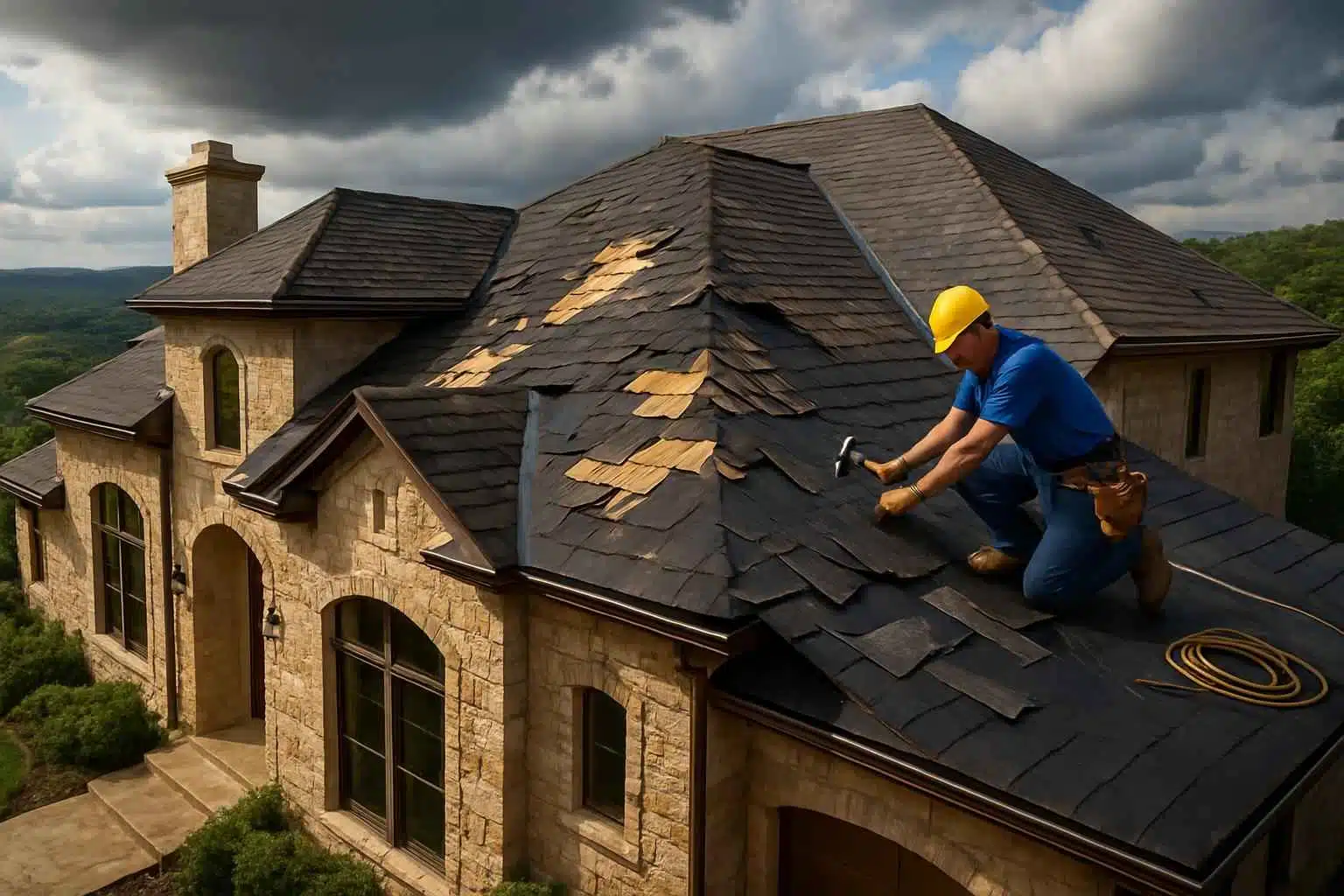 Storm Damage Roof Repair Company in Mountain Home TX